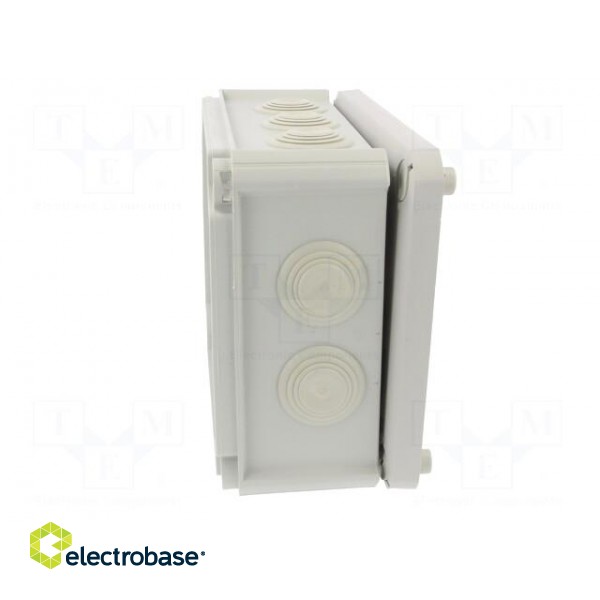 Enclosure: junction box | X: 150mm | Y: 190mm | Z: 77mm | IP66 image 6