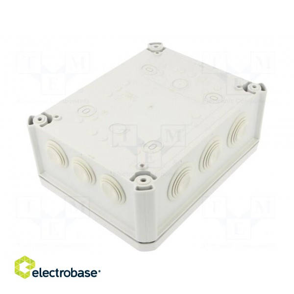 Enclosure: junction box | X: 150mm | Y: 190mm | Z: 77mm | IP66 image 2