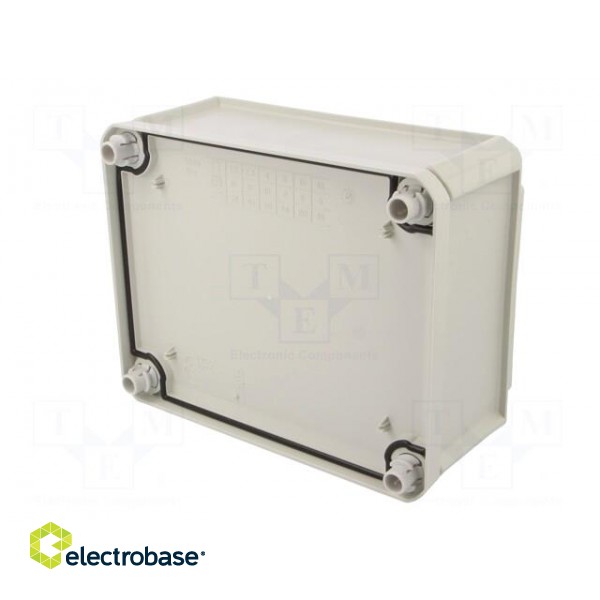 Enclosure: junction box | X: 150mm | Y: 190mm | Z: 77mm | IP66 image 9