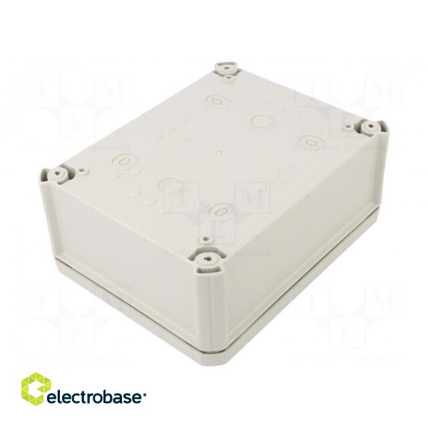 Enclosure: junction box | X: 150mm | Y: 190mm | Z: 77mm | IP66 image 2