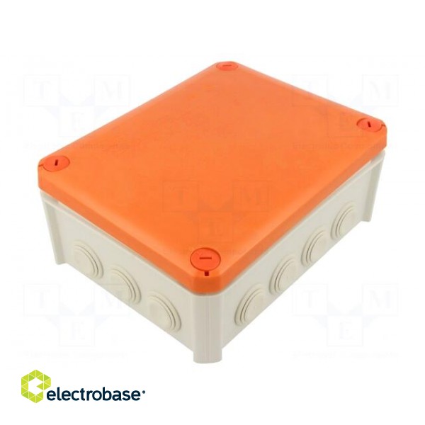 Enclosure: junction box | X: 150mm | Y: 190mm | Z: 77mm | IP66 image 1