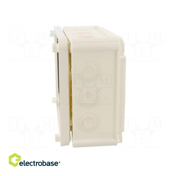 Enclosure: junction box | X: 150mm | Y: 190mm | Z: 77mm | IP66 | white image 10