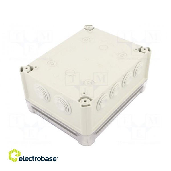 Enclosure: junction box | X: 150mm | Y: 190mm | Z: 94mm | IP66 image 2