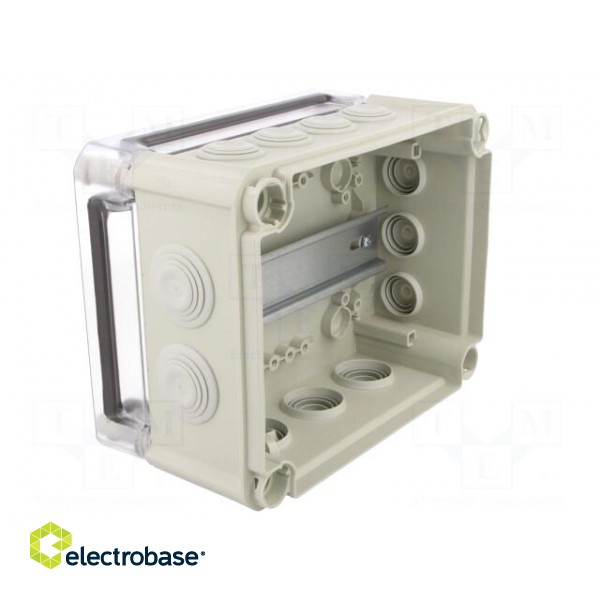 Enclosure: junction box | X: 150mm | Y: 190mm | Z: 94mm | IP66 image 3