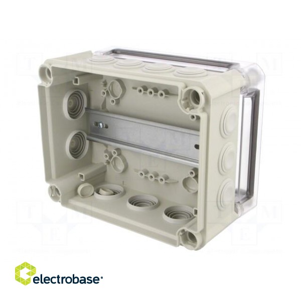 Enclosure: junction box | X: 150mm | Y: 190mm | Z: 94mm | IP66 image 5