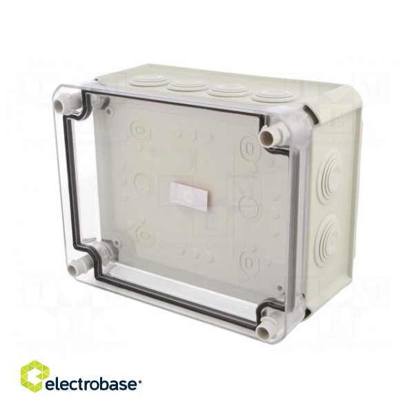 Enclosure: junction box | X: 150mm | Y: 190mm | Z: 94mm | IP66 image 9