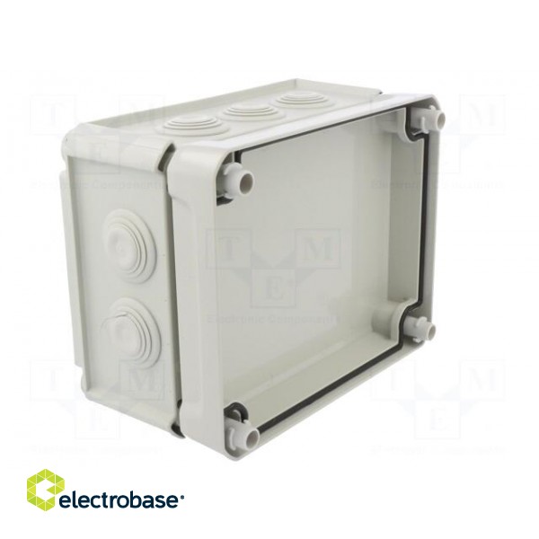 Enclosure: junction box | X: 150mm | Y: 190mm | Z: 94mm | IP66 image 7