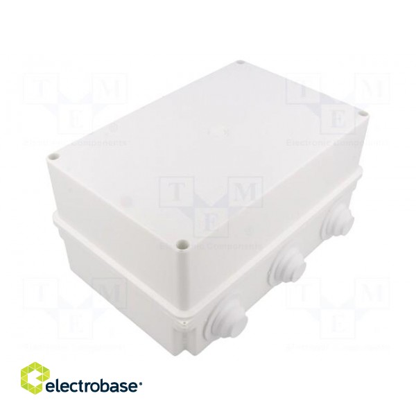 Enclosure: junction box | X: 150mm | Y: 235mm | Z: 115mm | wall mount image 1