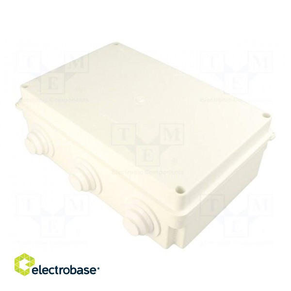 Enclosure: junction box | X: 150mm | Y: 235mm | Z: 75mm | wall mount image 1