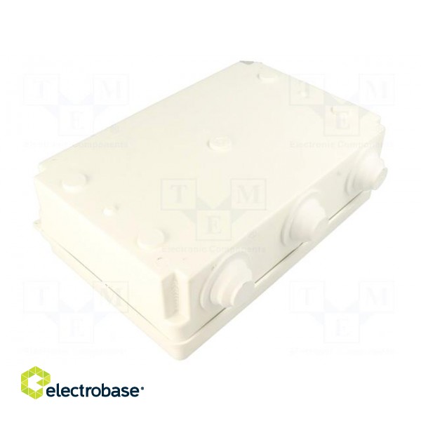 Enclosure: junction box | X: 150mm | Y: 235mm | Z: 75mm | wall mount image 2