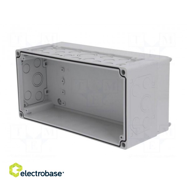 Enclosure: junction box | X: 150mm | Y: 300mm | Z: 132mm | polycarbonate фото 4