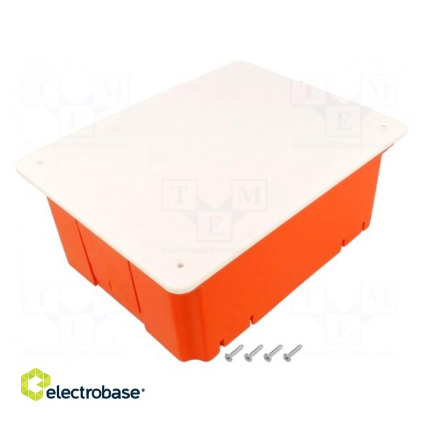Enclosure: junction box | X: 165mm | Y: 210mm | Z: 150mm | ABS | IP20 image 1