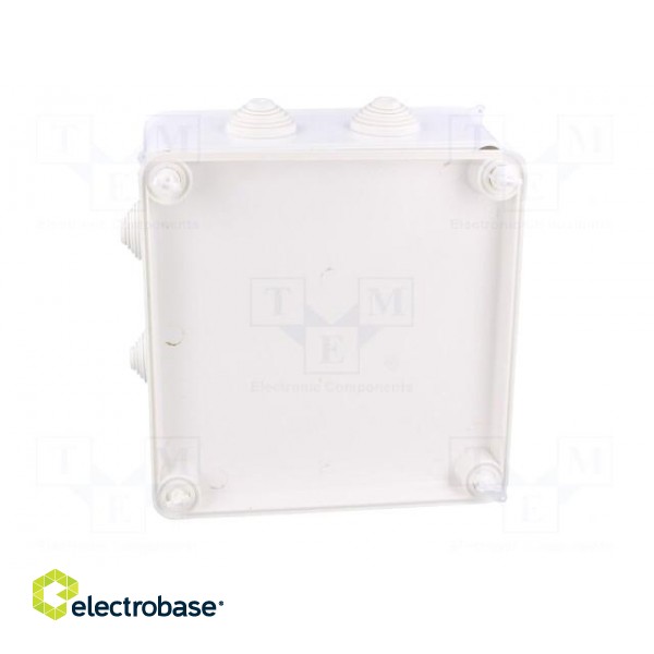 Enclosure: junction box | X: 172mm | Y: 172mm | Z: 75mm | wall mount image 7