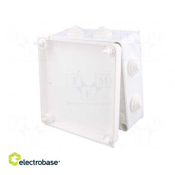 Enclosure: junction box | X: 172mm | Y: 172mm | Z: 75mm | wall mount image 8
