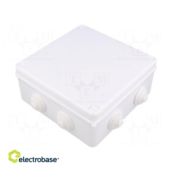 Enclosure: junction box | X: 172mm | Y: 172mm | Z: 75mm | wall mount image 1