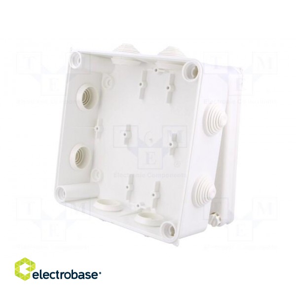 Enclosure: junction box | X: 172mm | Y: 172mm | Z: 75mm | wall mount image 4