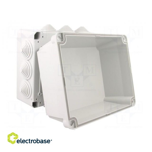 Enclosure: junction box | X: 181mm | Y: 231mm | Z: 160mm | wall mount image 6