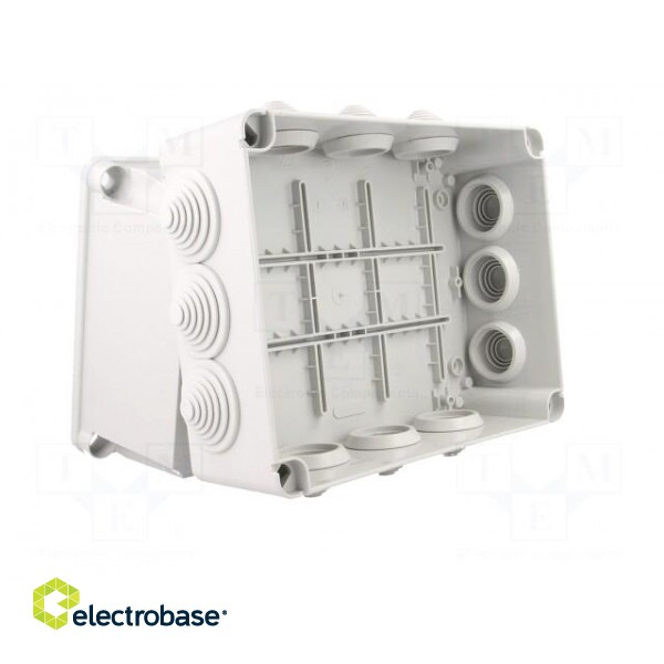 Enclosure: junction box | X: 181mm | Y: 231mm | Z: 160mm | wall mount image 2