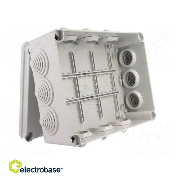 Enclosure: junction box | X: 181mm | Y: 231mm | Z: 89mm | wall mount image 2