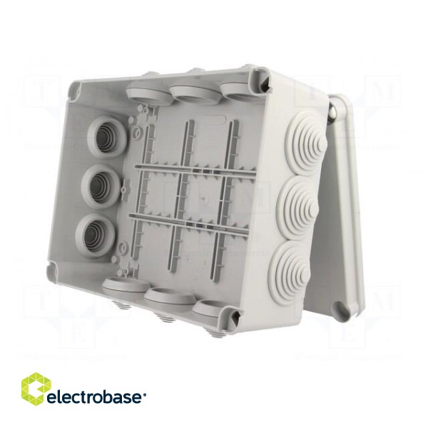 Enclosure: junction box | X: 181mm | Y: 231mm | Z: 89mm | wall mount фото 4