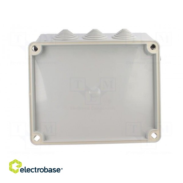 Enclosure: junction box | X: 181mm | Y: 231mm | Z: 89mm | wall mount image 7