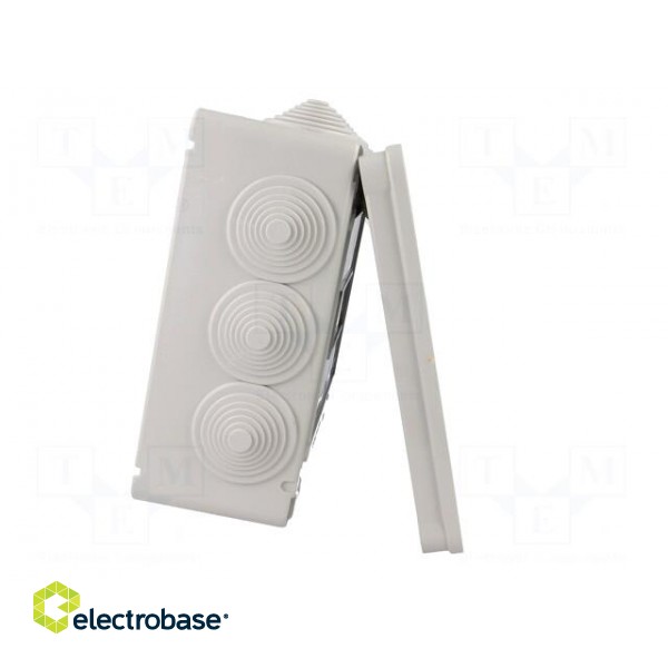 Enclosure: junction box | X: 181mm | Y: 231mm | Z: 89mm | wall mount image 5