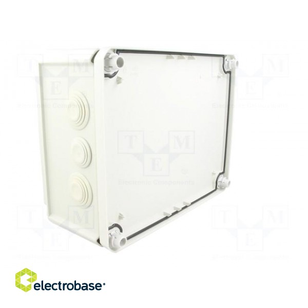 Enclosure: junction box | X: 190mm | Y: 240mm | Z: 95mm | IP66 фото 7