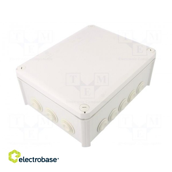 Enclosure: junction box | X: 190mm | Y: 240mm | Z: 95mm | IP66 image 1