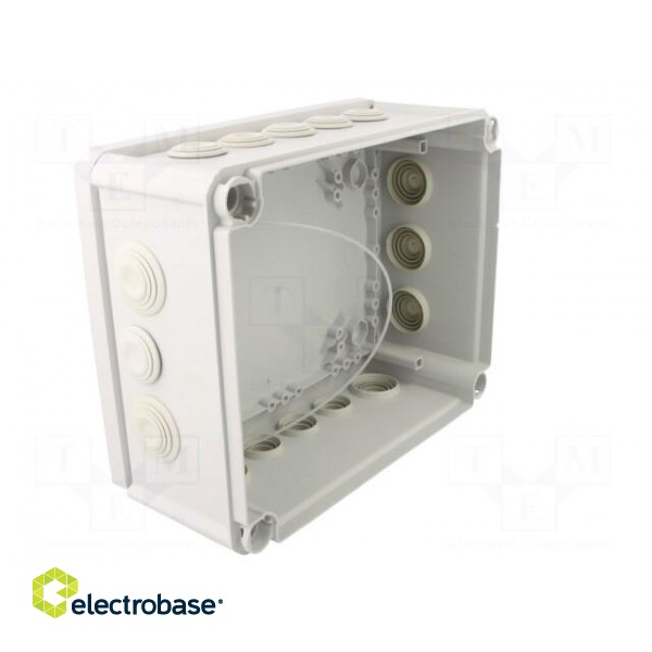 Enclosure: junction box | X: 190mm | Y: 240mm | Z: 95mm | IP66 image 3