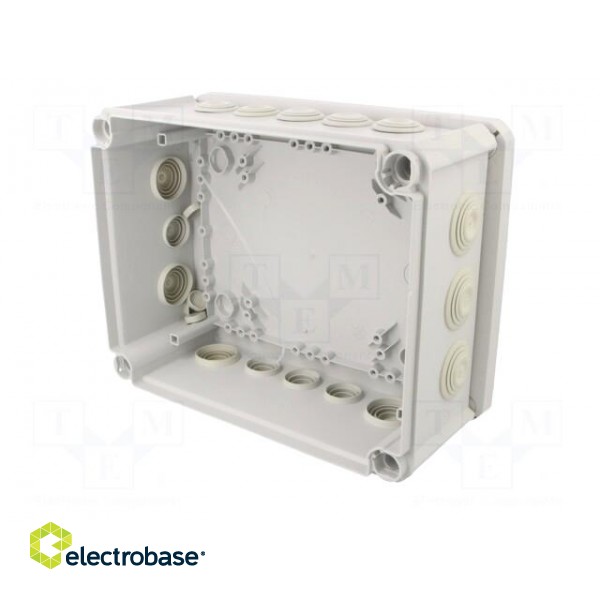 Enclosure: junction box | X: 190mm | Y: 240mm | Z: 95mm | IP66 image 5