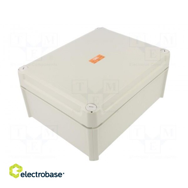 Enclosure: junction box | X: 190mm | Y: 250mm | Z: 112mm | IP66 image 1