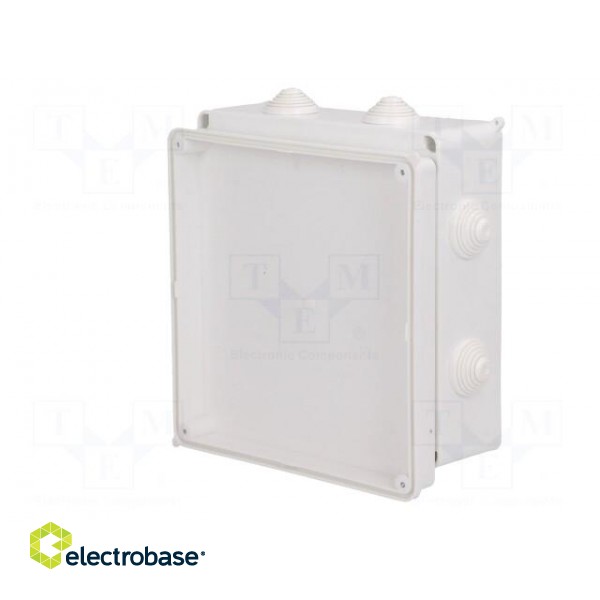 Enclosure: junction box | X: 196mm | Y: 196mm | Z: 78mm | wall mount image 8