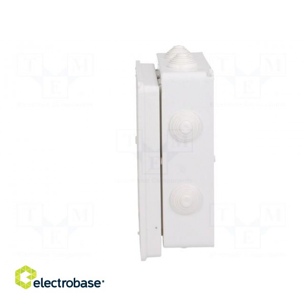 Enclosure: junction box | X: 196mm | Y: 196mm | Z: 78mm | wall mount image 9