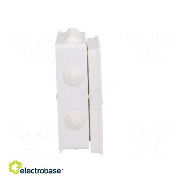 Enclosure: junction box | X: 196mm | Y: 196mm | Z: 78mm | wall mount image 5