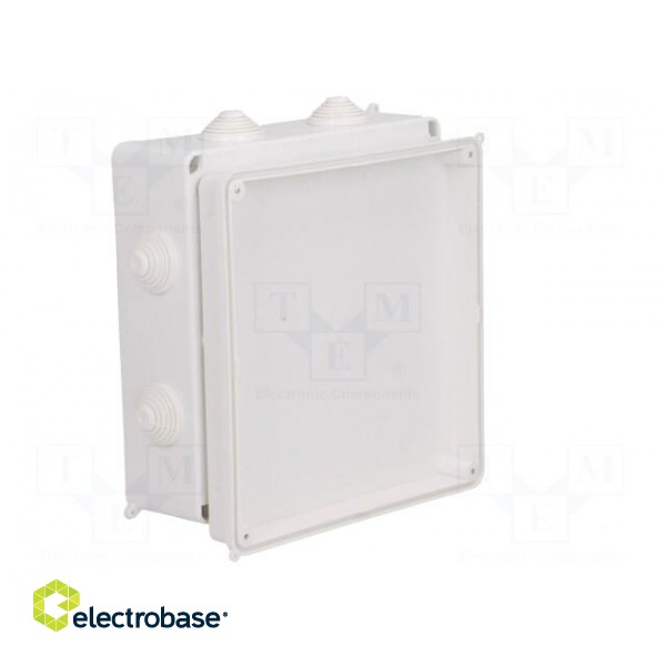 Enclosure: junction box | X: 196mm | Y: 196mm | Z: 78mm | wall mount image 6