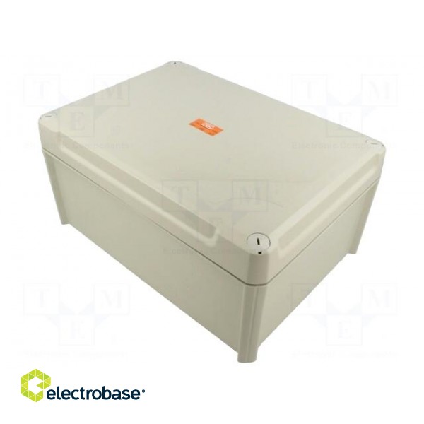 Enclosure: junction box | X: 201mm | Y: 285mm | Z: 137mm | IP66 image 1