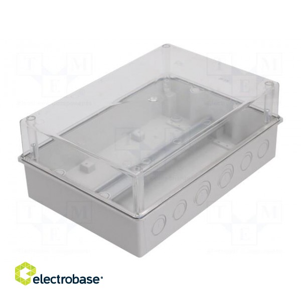 Enclosure: junction box | X: 214mm | Y: 303mm | Z: 123mm | ABS | IP55 image 1