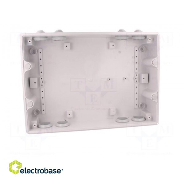 Enclosure: junction box | X: 214mm | Y: 303mm | Z: 123mm | ABS | IP55 image 3