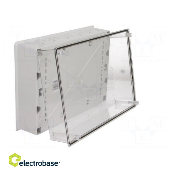 Enclosure: junction box | X: 214mm | Y: 303mm | Z: 123mm | ABS | IP55 image 7