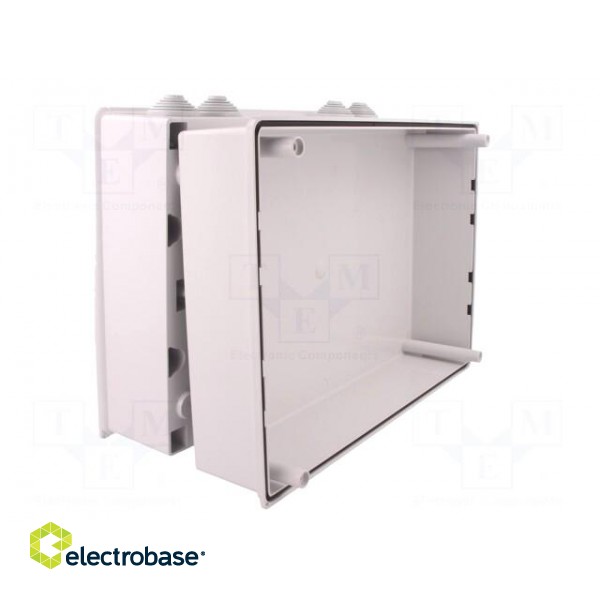 Enclosure: junction box | X: 214mm | Y: 303mm | Z: 123mm | ABS | IP55 image 6