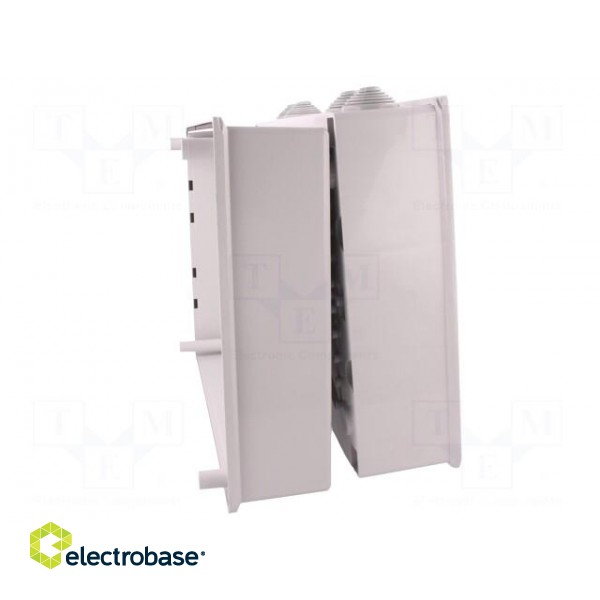 Enclosure: junction box | X: 214mm | Y: 303mm | Z: 123mm | ABS | IP55 image 9