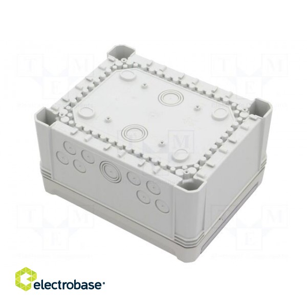 Enclosure: junction box | X: 241mm | Y: 191mm | Z: 125mm | polycarbonate фото 3