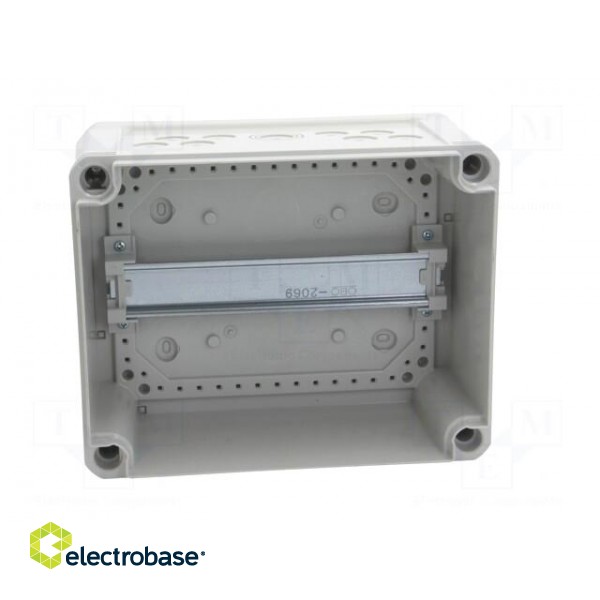 Enclosure: junction box | X: 241mm | Y: 191mm | Z: 125mm | polycarbonate фото 5