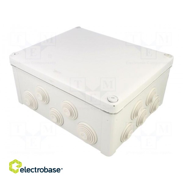 Enclosure: junction box | X: 245mm | Y: 295mm | Z: 125mm | wall mount image 1