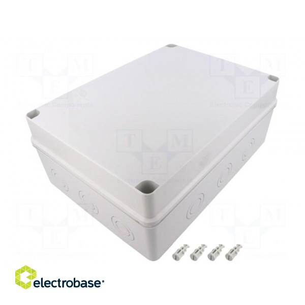 Enclosure: junction box | X: 245mm | Y: 335mm | Z: 133mm | polystyrene image 1