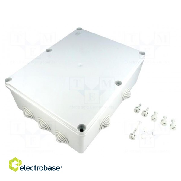 Enclosure: junction box | X: 251mm | Y: 323mm | Z: 117mm | wall mount image 1