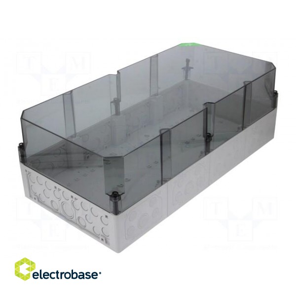 Enclosure: junction box | X: 300mm | Y: 600mm | Z: 209mm | polycarbonate фото 1