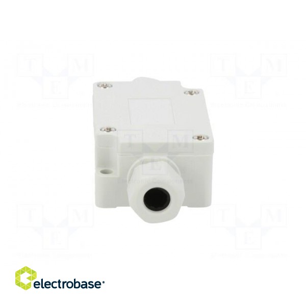 Enclosure: junction box | X: 40mm | Y: 60mm | Z: 24mm | IP65 | light grey image 5