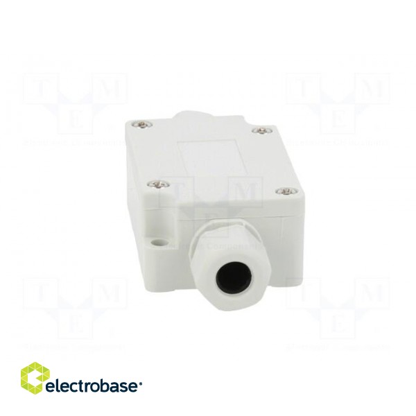 Enclosure: junction box | X: 40mm | Y: 60mm | Z: 24mm | IP65 | light grey image 9