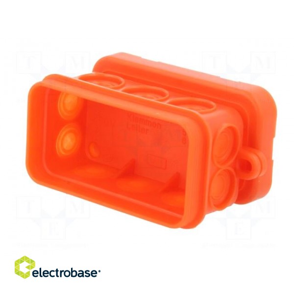 Enclosure: junction box | X: 43mm | Y: 80mm | Z: 36mm | polyetylene | IP55 image 5